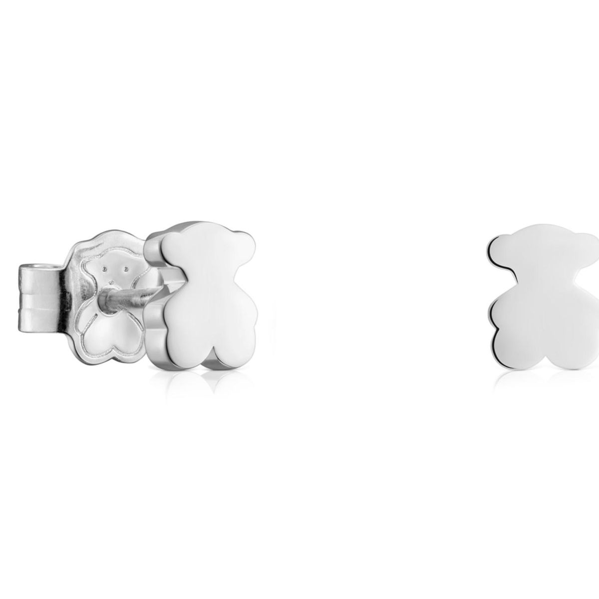 TOUS - Pendientes Oso De Plata 6 mm Sweet Dolls Tous