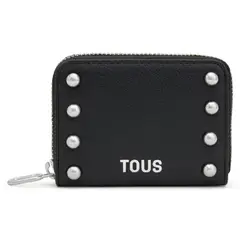 TOUS - Monedero Negro Jewelry Studs