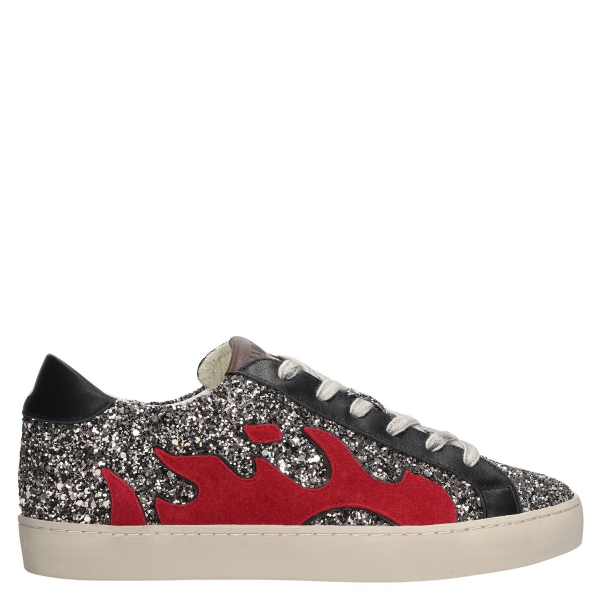 GAMIN - Zapatilla Urbana Mujer Cuero Rojo Gamin