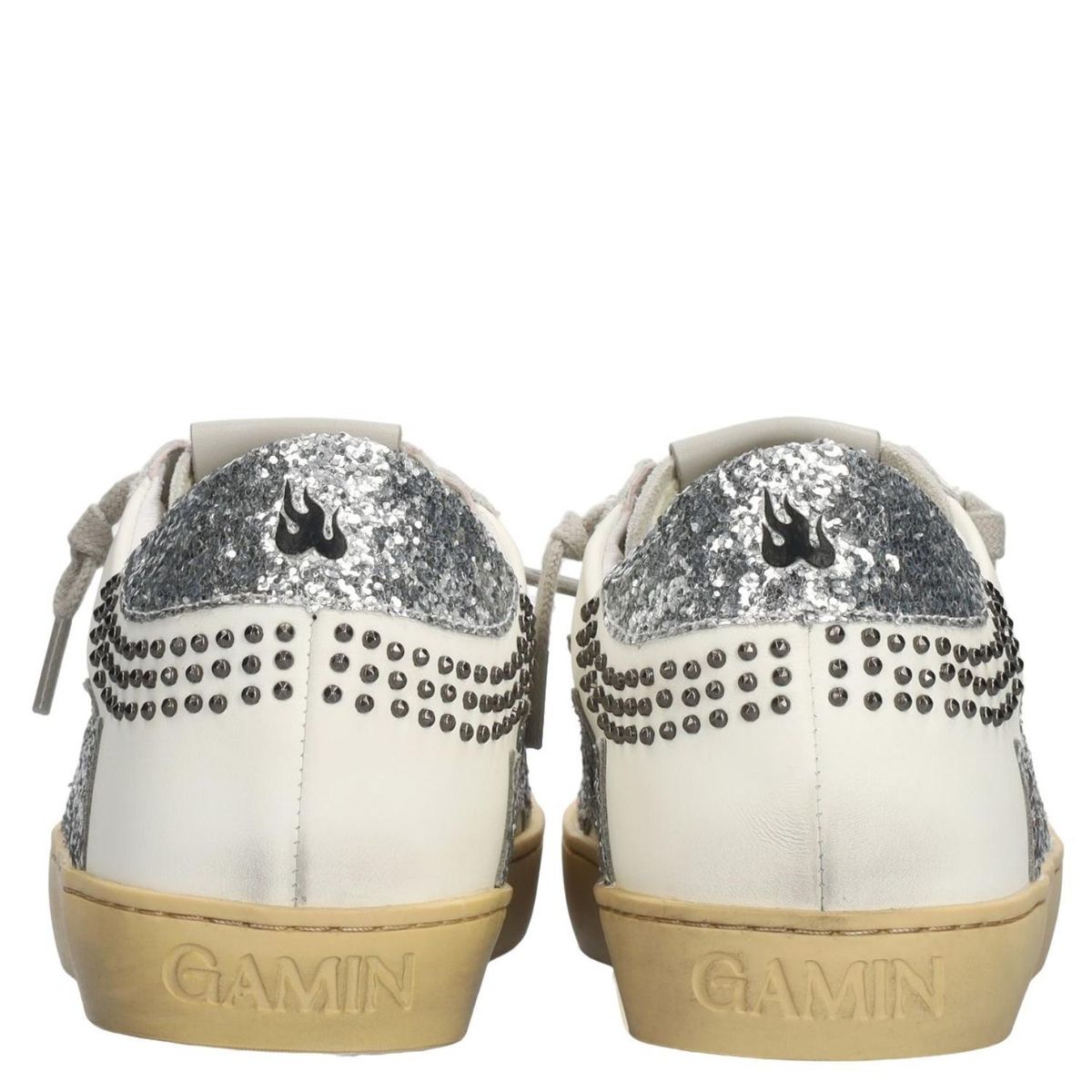 GAMIN - Zapatilla Urbana Mujer Cuero Gris Gamin