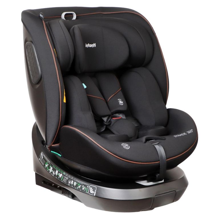 Silla Auto Convertible Strade 360° K83 Black