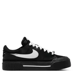 NIKE - Court Legacy Lift Le Zapatilla Urbana Mujer Cuero Negro