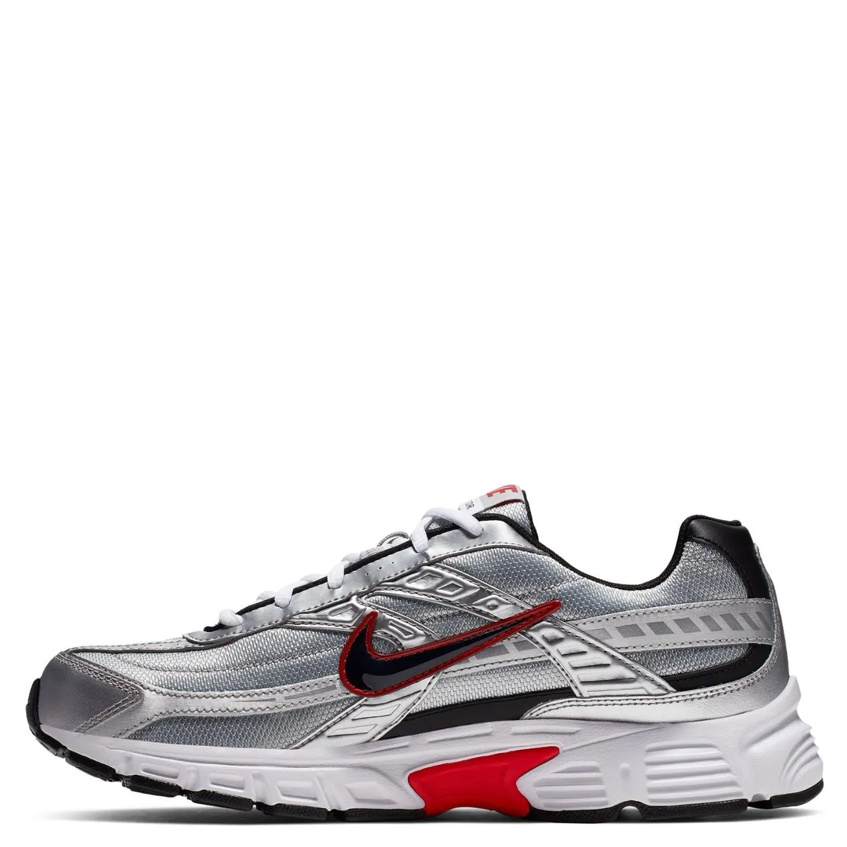 NIKE - Initiator Zapatilla Urbana Hombre Cuero Plateado Nike