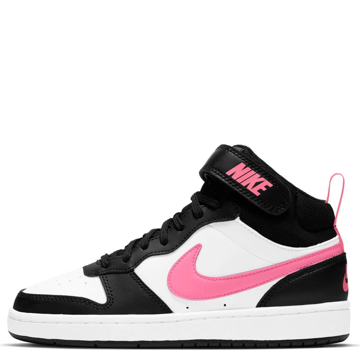NIKE - Court Borough Mid 2 BG Zapatilla Urbana Niño Negro (34.5 a 37.5) Nike