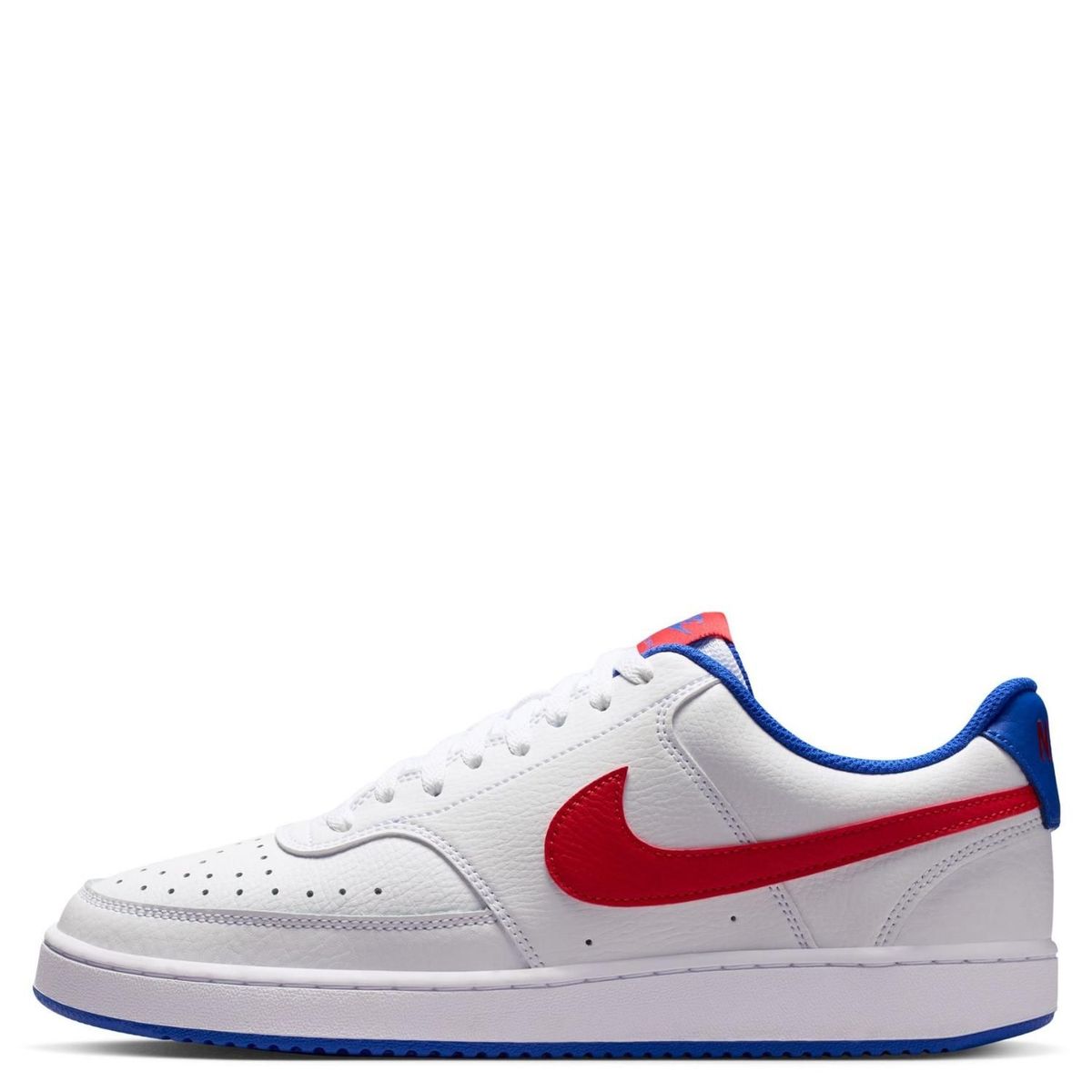 NIKE - Court Vision Lo Zapatilla Urbana Hombre Cuero Blanco Nike