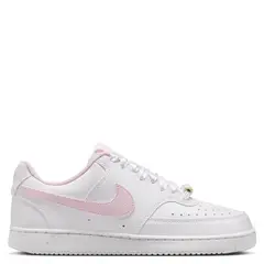 NIKE - Court Vision Lo Le Zapatilla Urbana Mujer Blanco