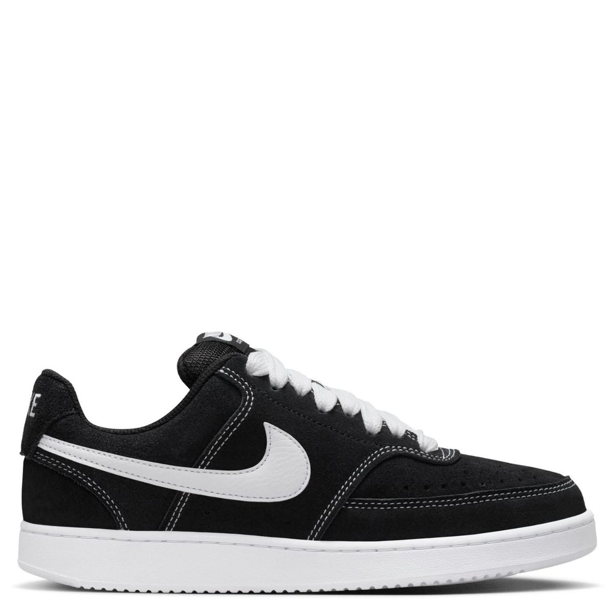 NIKE - Court Vision Lo Fl Zapatilla Urbana Mujer Cuero Negro Nike