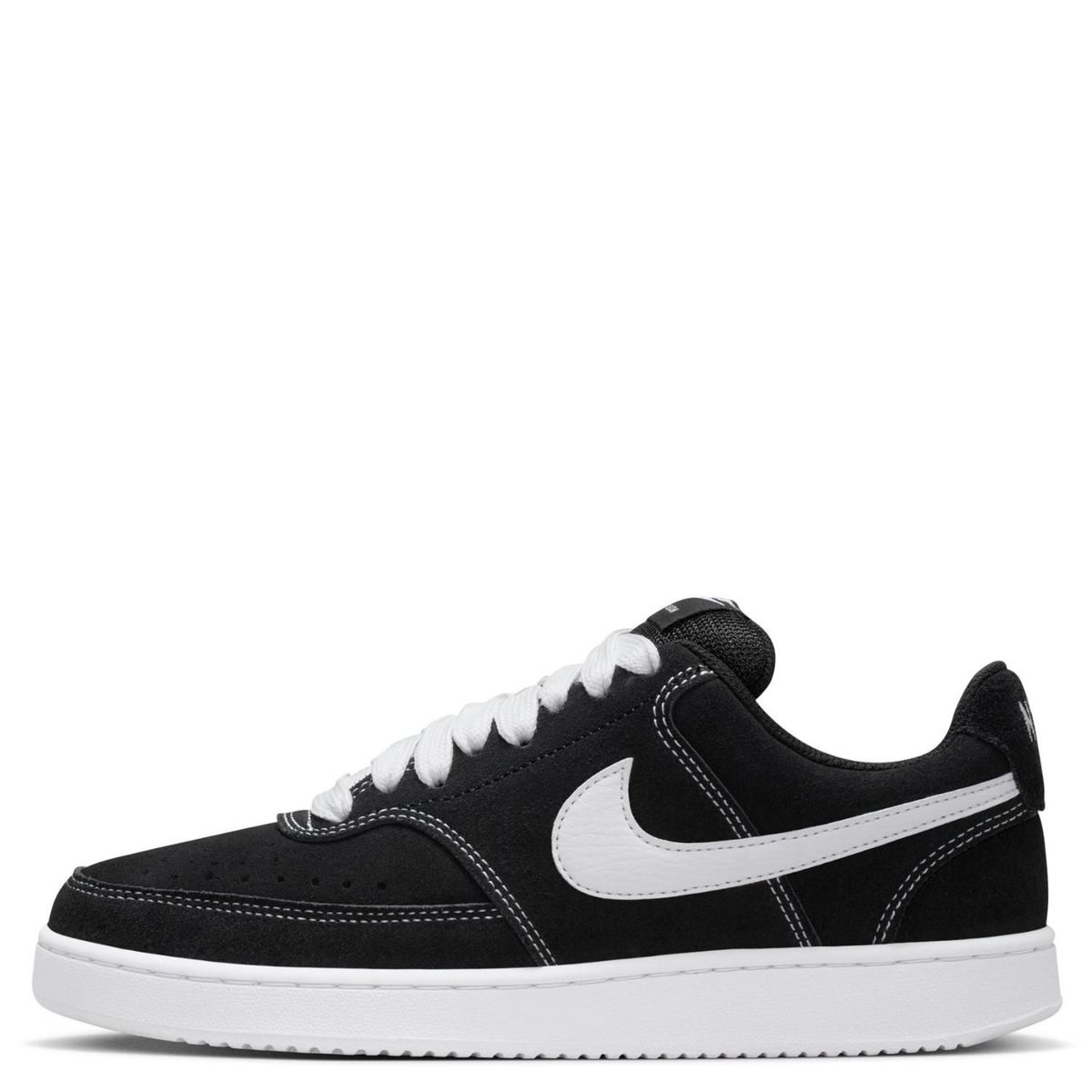 NIKE - Court Vision Lo Fl Zapatilla Urbana Mujer Cuero Negro Nike