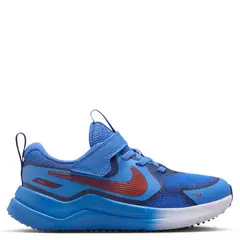 NIKE - Cosmic Runner Swoosh Zapatilla Urbana Niño Azul (27 a 34)