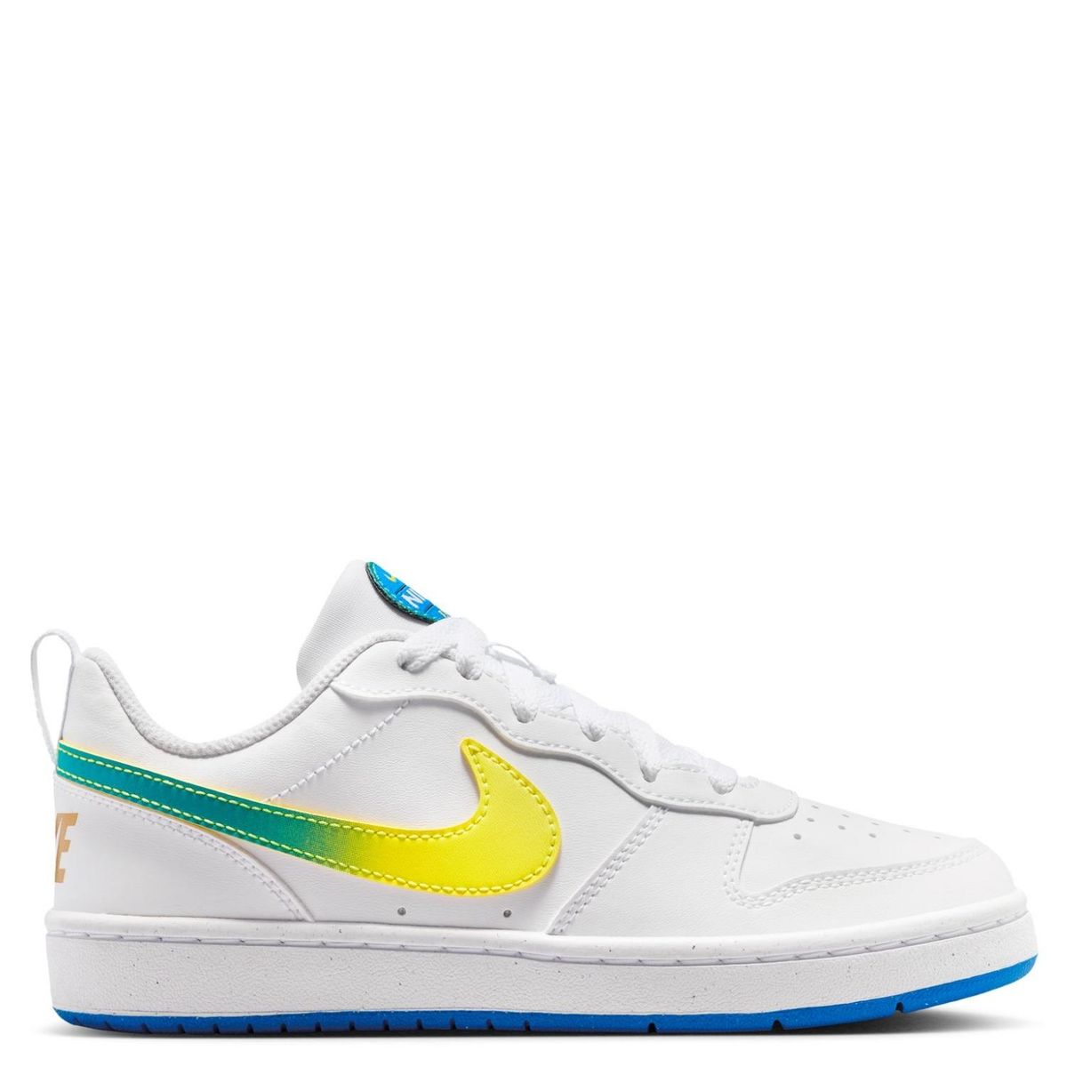 NIKE - Court Borough Lowc Zapatilla Urbana Niño Blanco (34.5 a 38.5) Nike