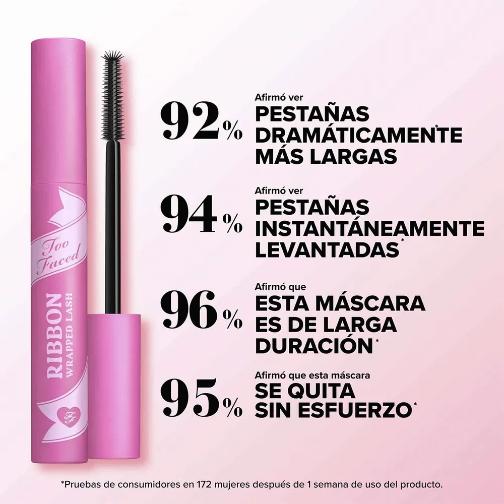 Too Faced Ribbon Wrapped Lash Black, foto 4