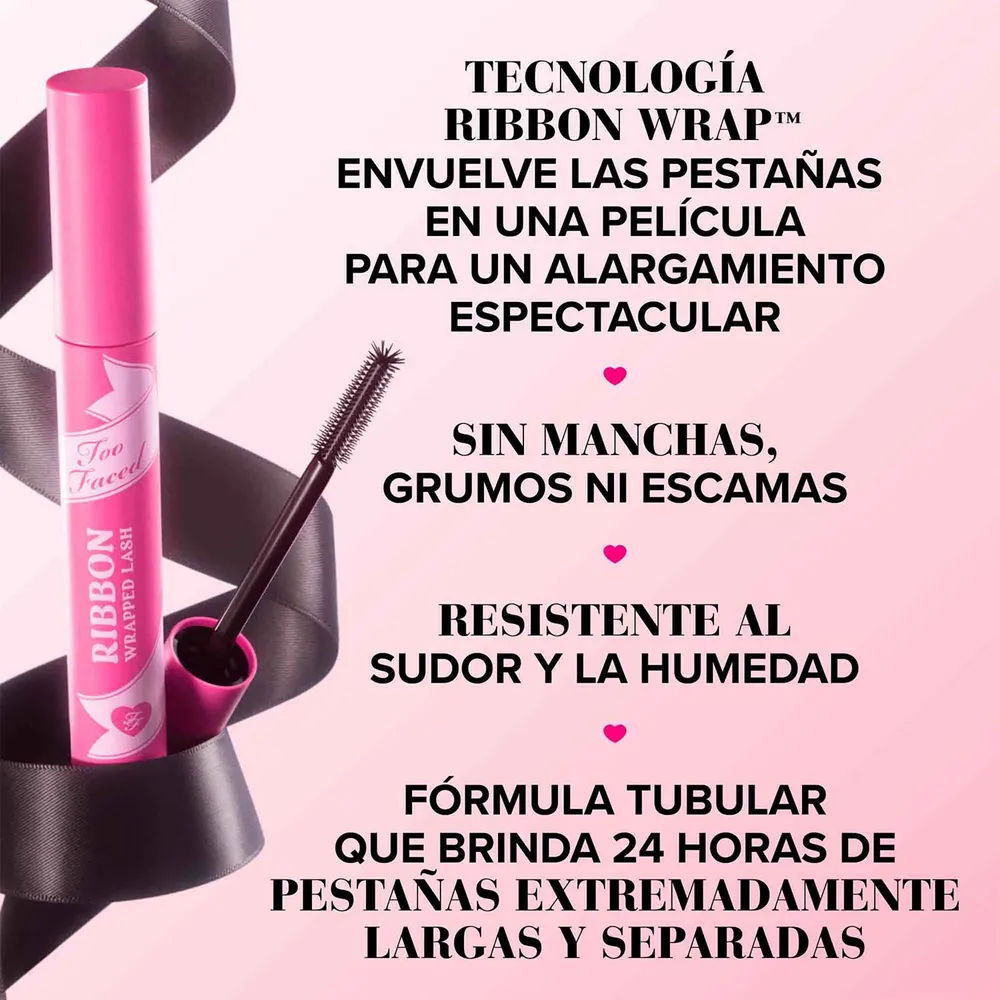 Too Faced Ribbon Wrapped Lash Black, foto 5