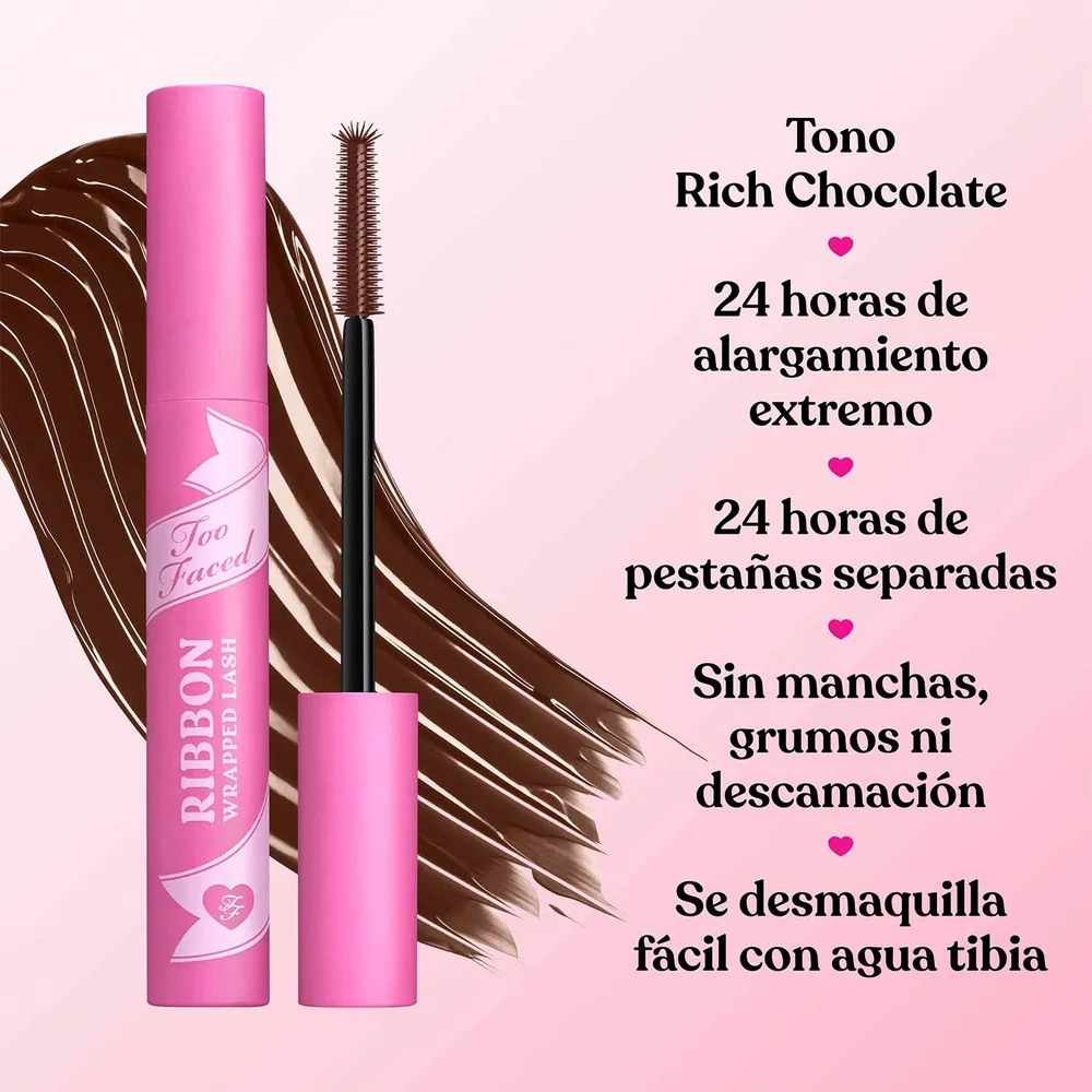 Too Faced Ribbon Wrapped Lash Chocolate, foto 4