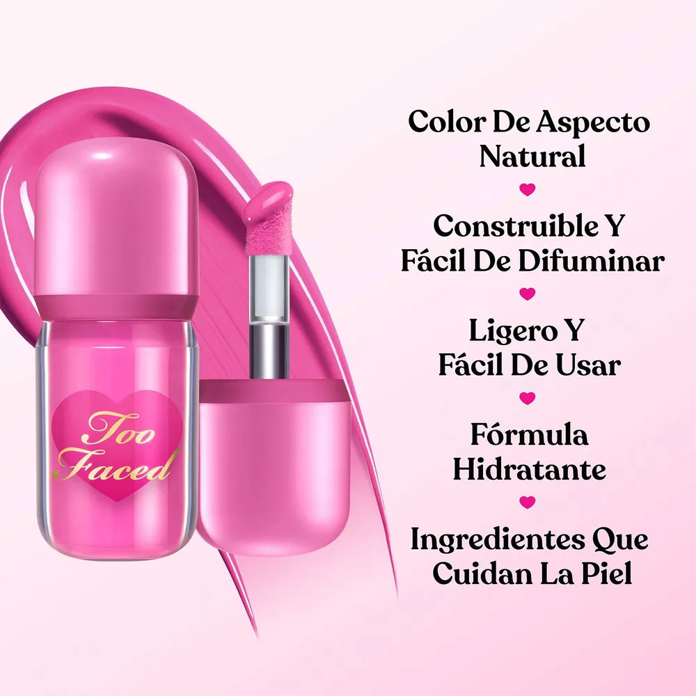 Too Faced Love Flush Glowing Liquid Blush First Love, foto 4
