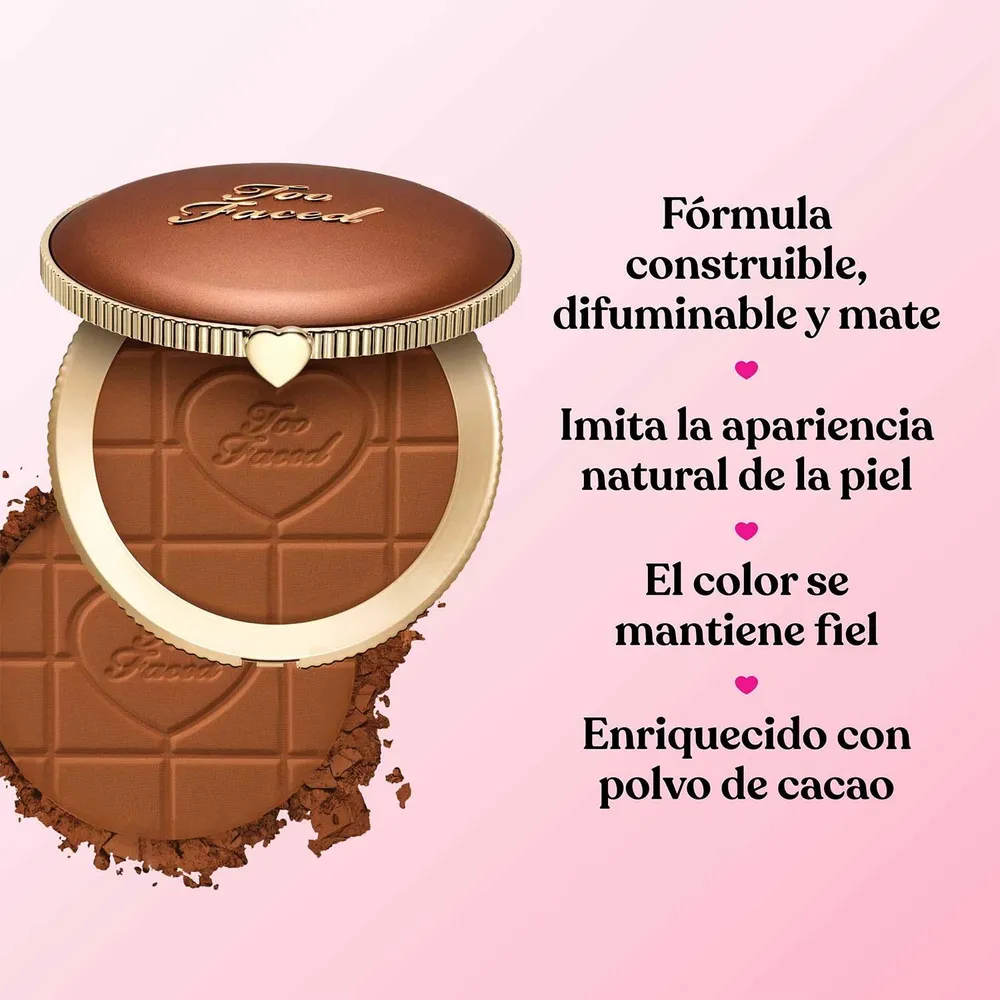 Too Faced Chocolate Soleil Bronzer Chocolate Caramel, foto 5