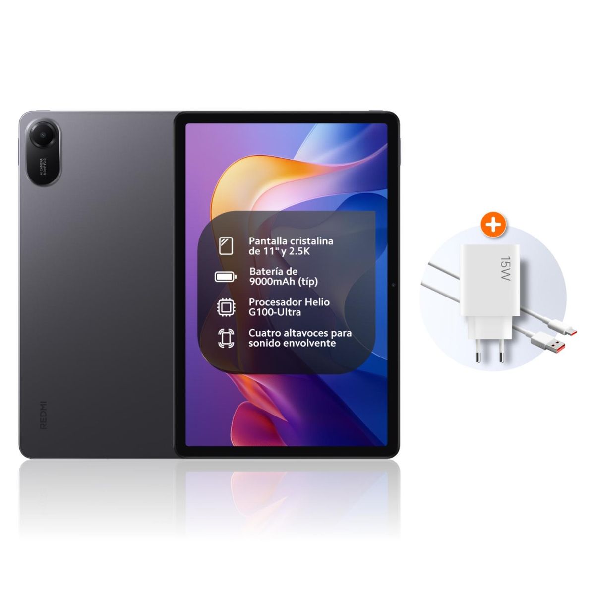 XIAOMI - Tablet Xiaomi REDMI Pad 2 128GB Cover