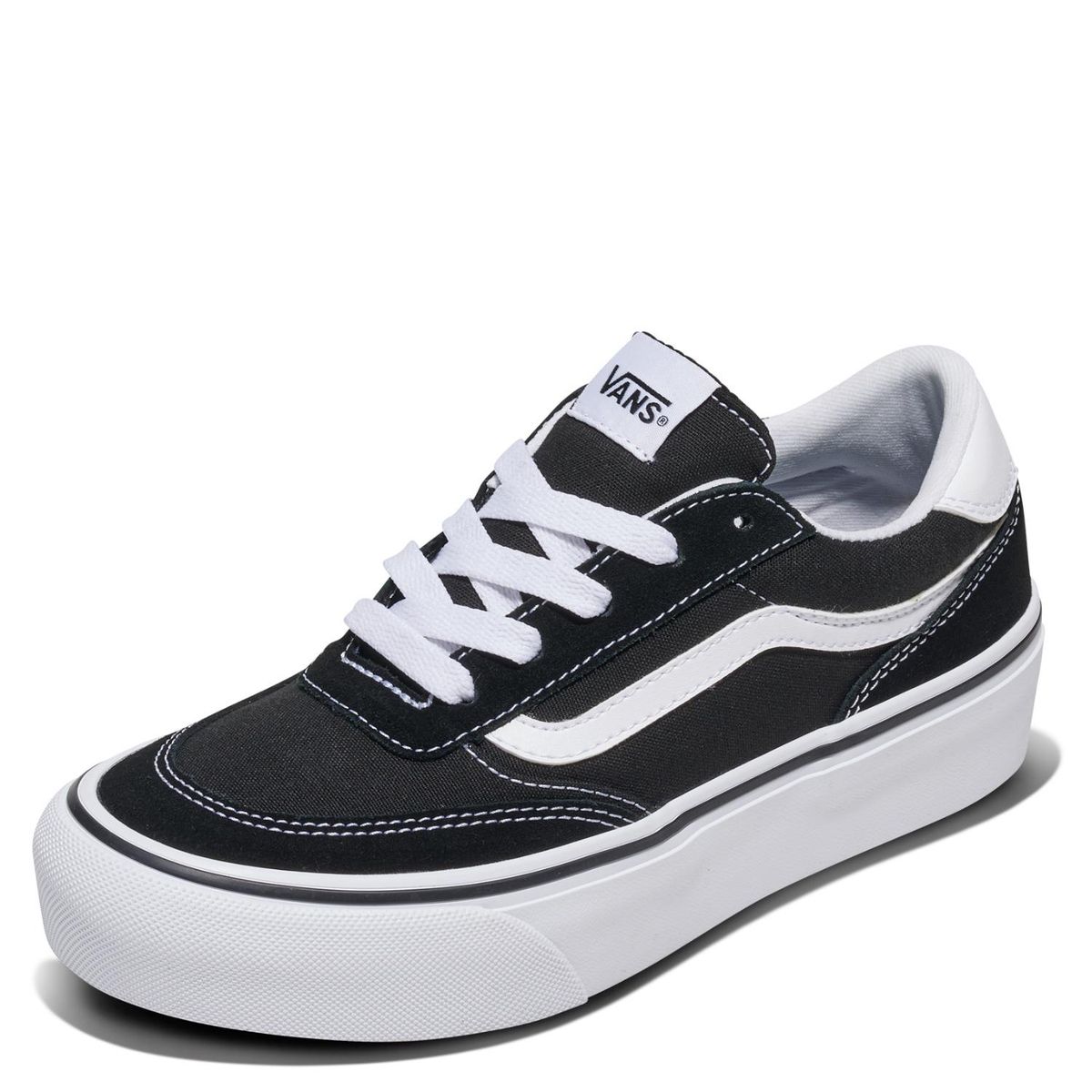 VANS - Brooklyn Ls Zapatilla Urbana Mujer Negro Vans