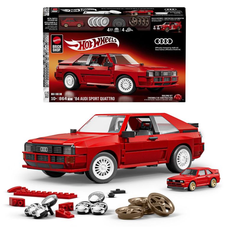Mattel Brick Shop Elite Audi