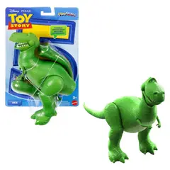 DISNEY - Figura Rex de 18 Cm con Articulaciones Móviles