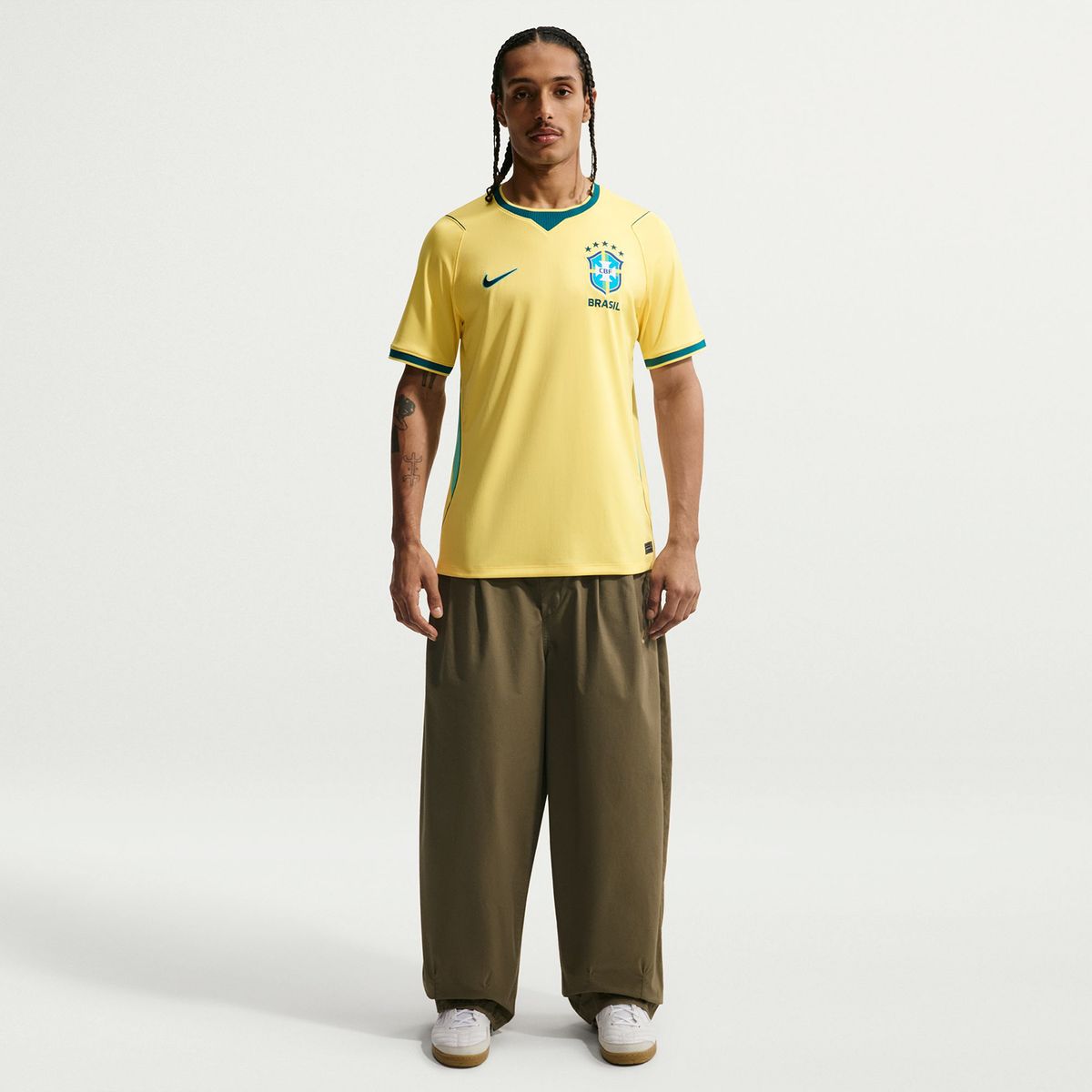 NIKE - Camiseta De Fútbol Selección Brasil Local 2026 Hombre Nike
