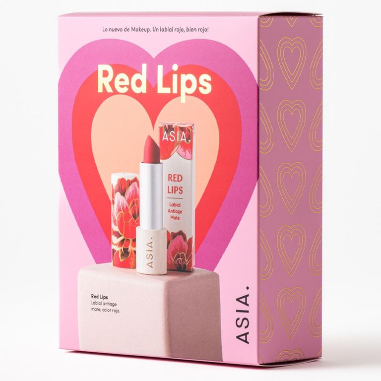 Red lips labial Rojo Mate Antiedad con Ácido Hialurónico 3,6 g