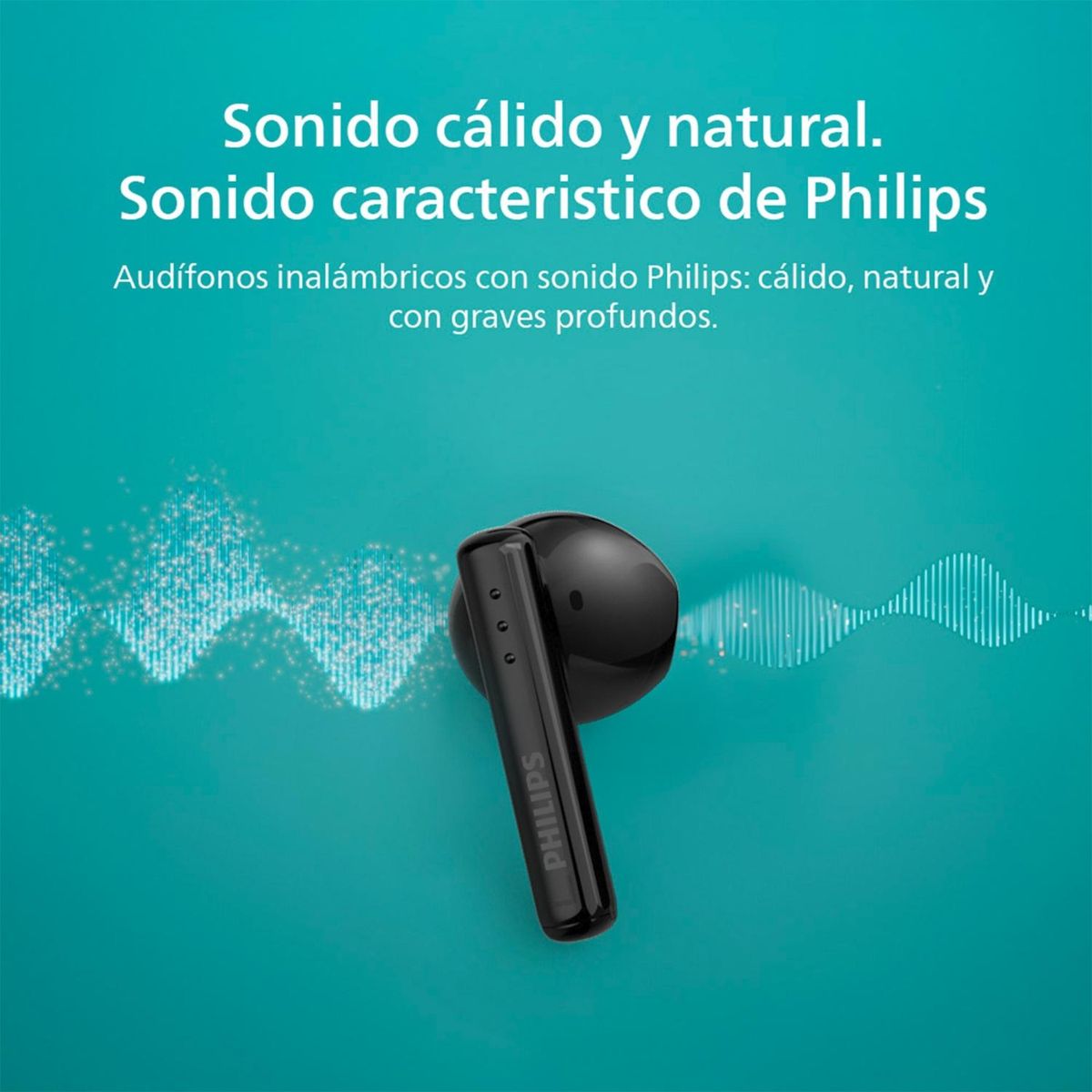 PHILIPS - Audífonos In-ear Tat1139 Tws Negro Philips