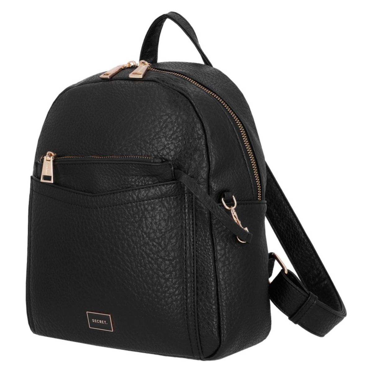 SECRET - Mochila Mujer Edessa ST6 Mediana Negro Secret