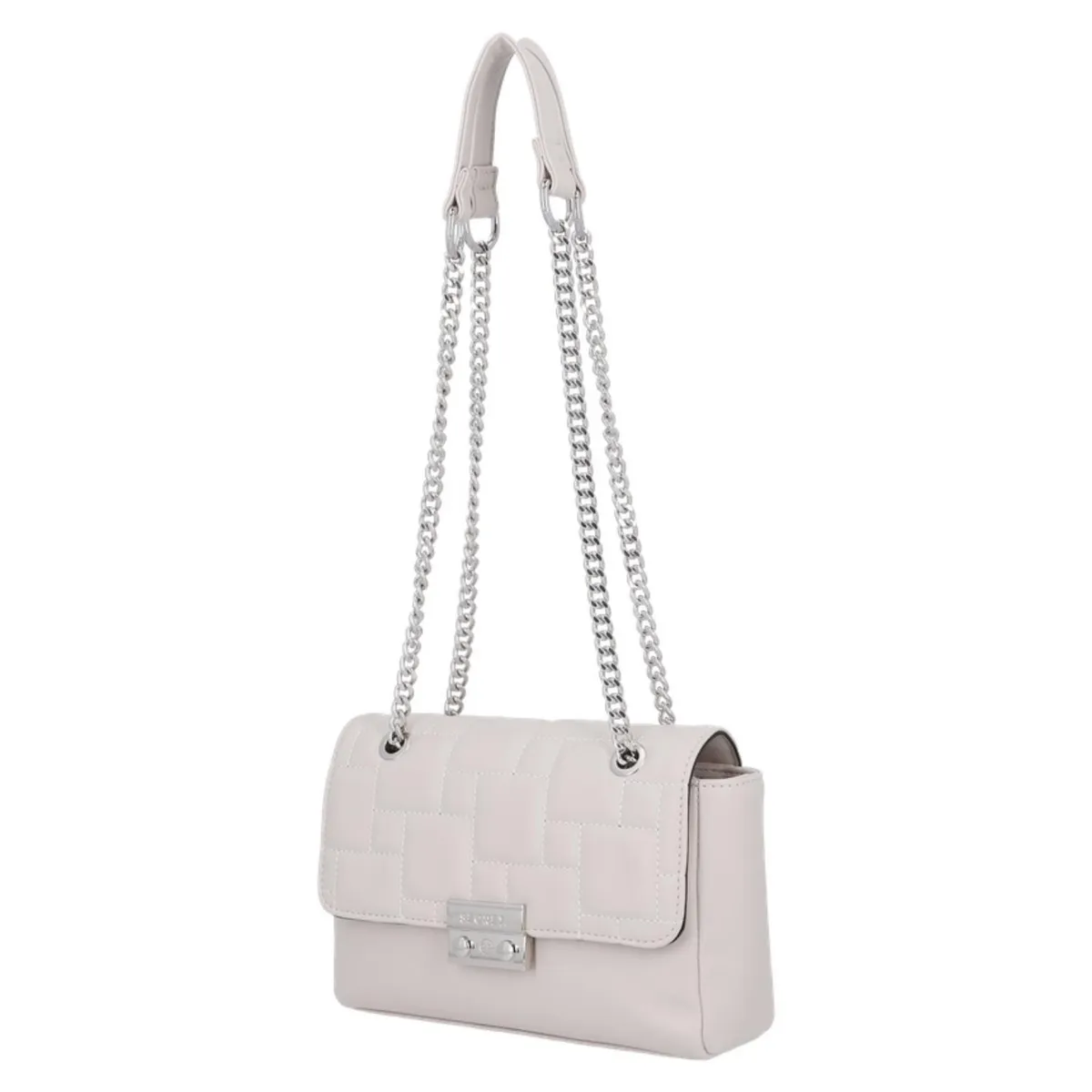 SECRET - Cartera Bandolera Taveta ST6 Pequeña Beige Secret