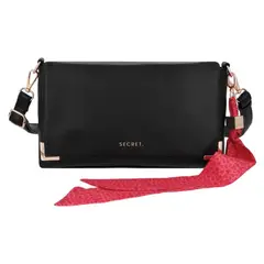 SECRET - Cartera Bandolera Mother ST6 Pequeña Negro