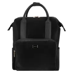 SECRET - Mochila Mujer Porta Laptop 15" Trento ST6 Extra Grande Negro