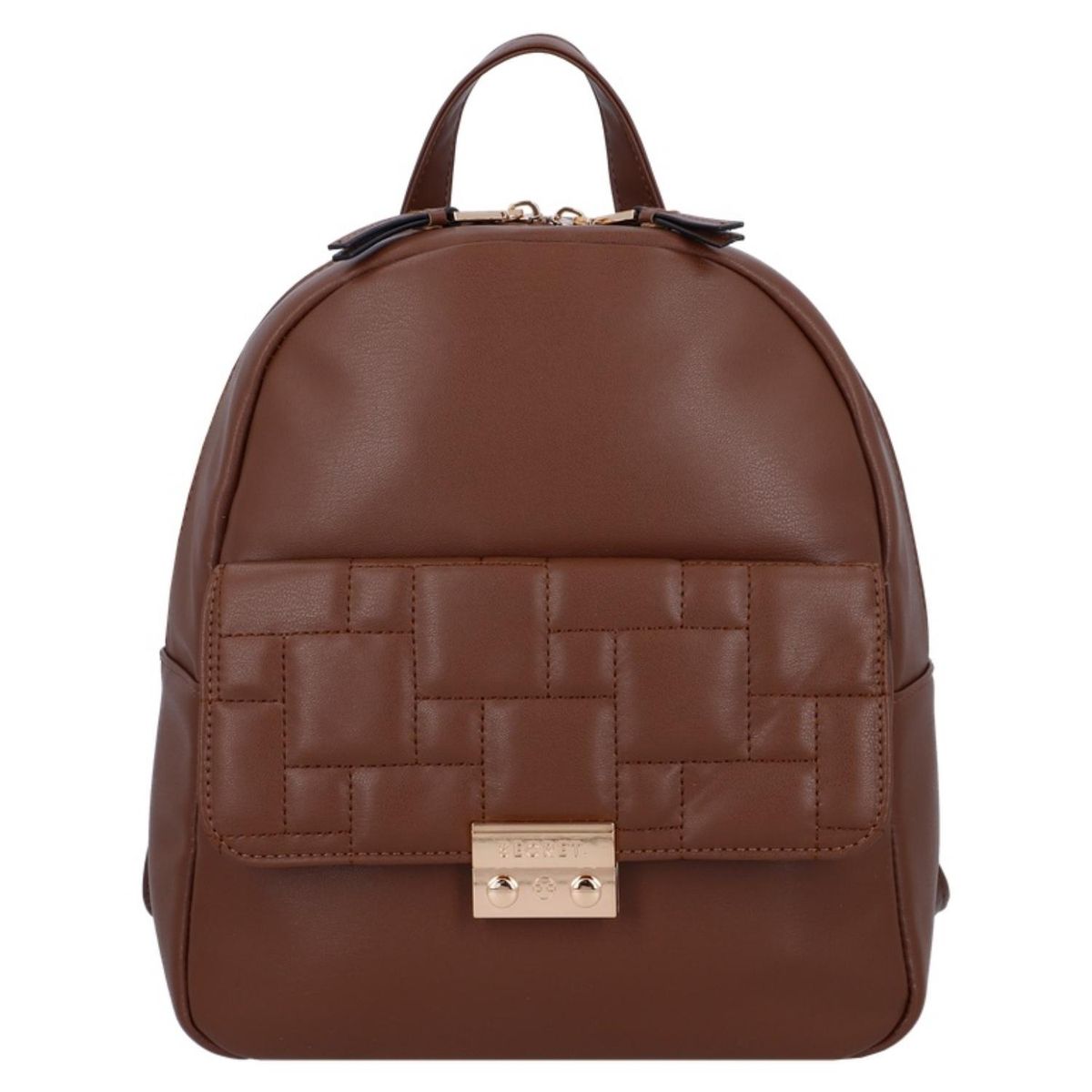SECRET - Mochila Mujer Taveta ST6 Mediana Café Secret