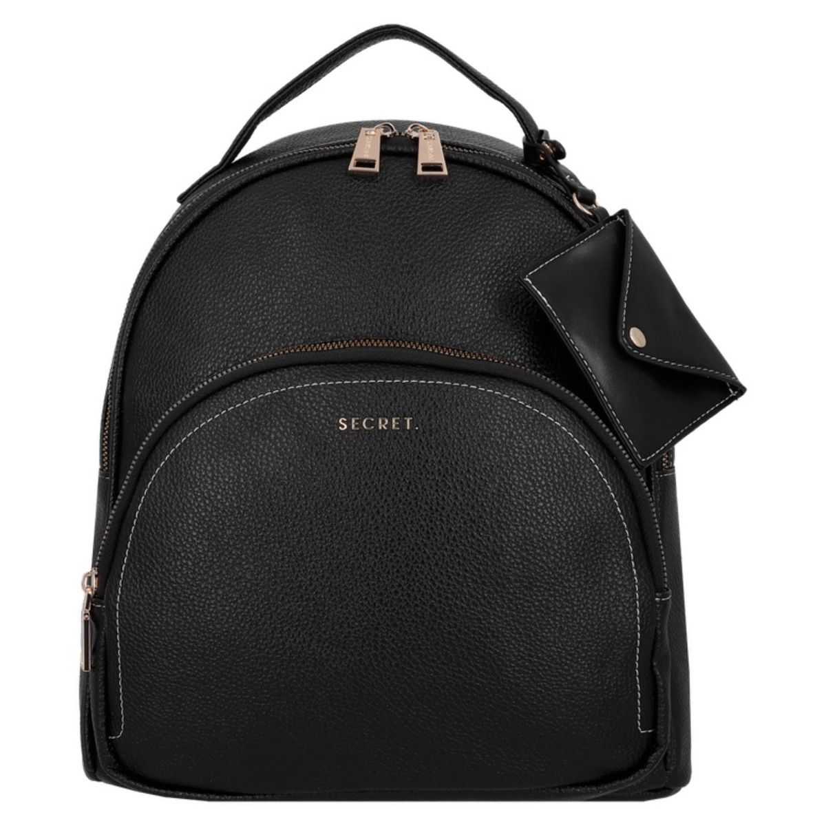 SECRET - Mochila Mujer Dublin ST6 Mediana Negro Secret