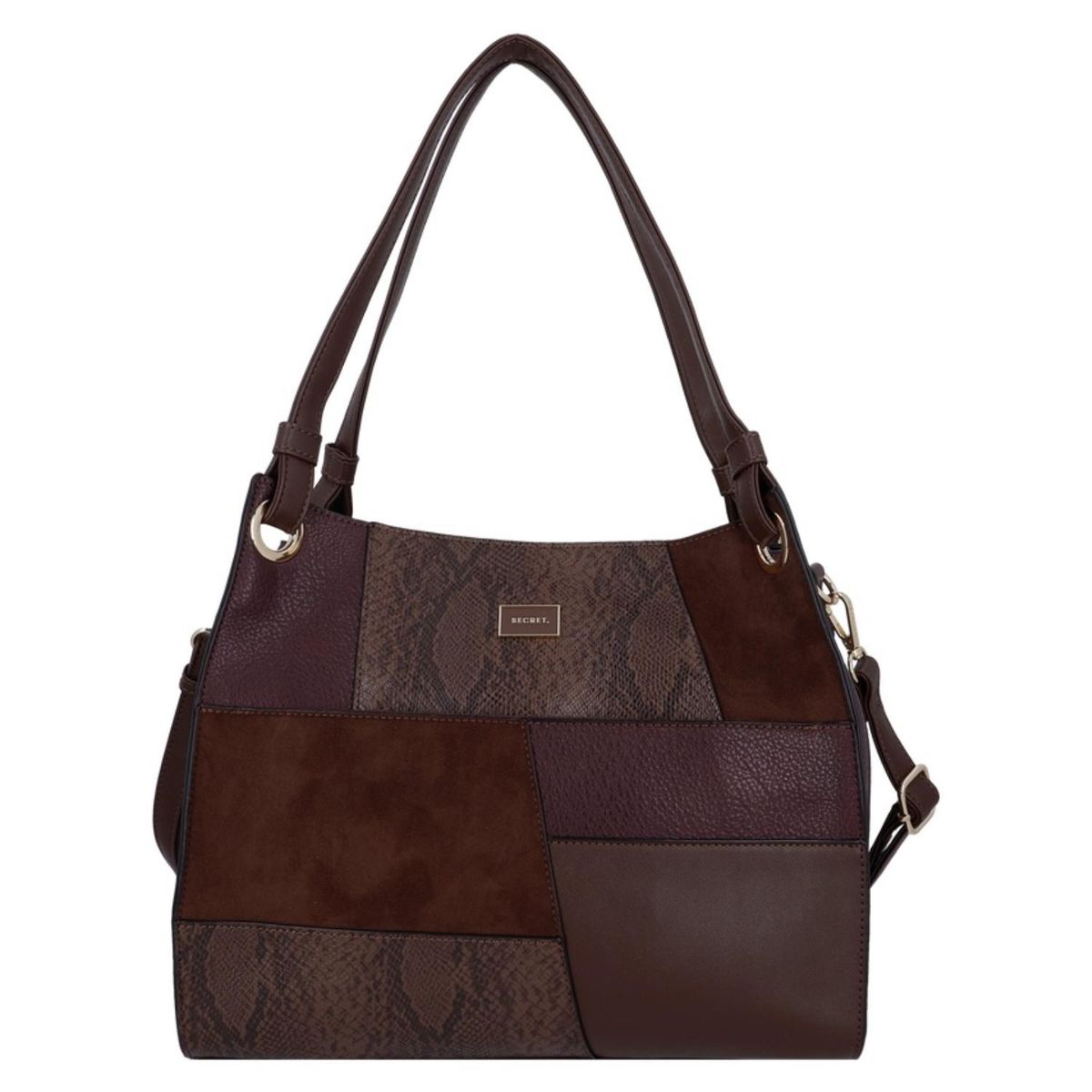 SECRET - Cartera Mujer Cracovia ST6 Grande Café Secret