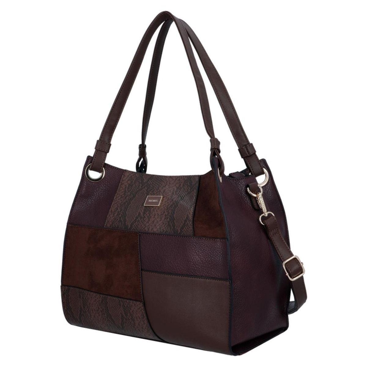 SECRET - Cartera Mujer Cracovia ST6 Grande Café Secret