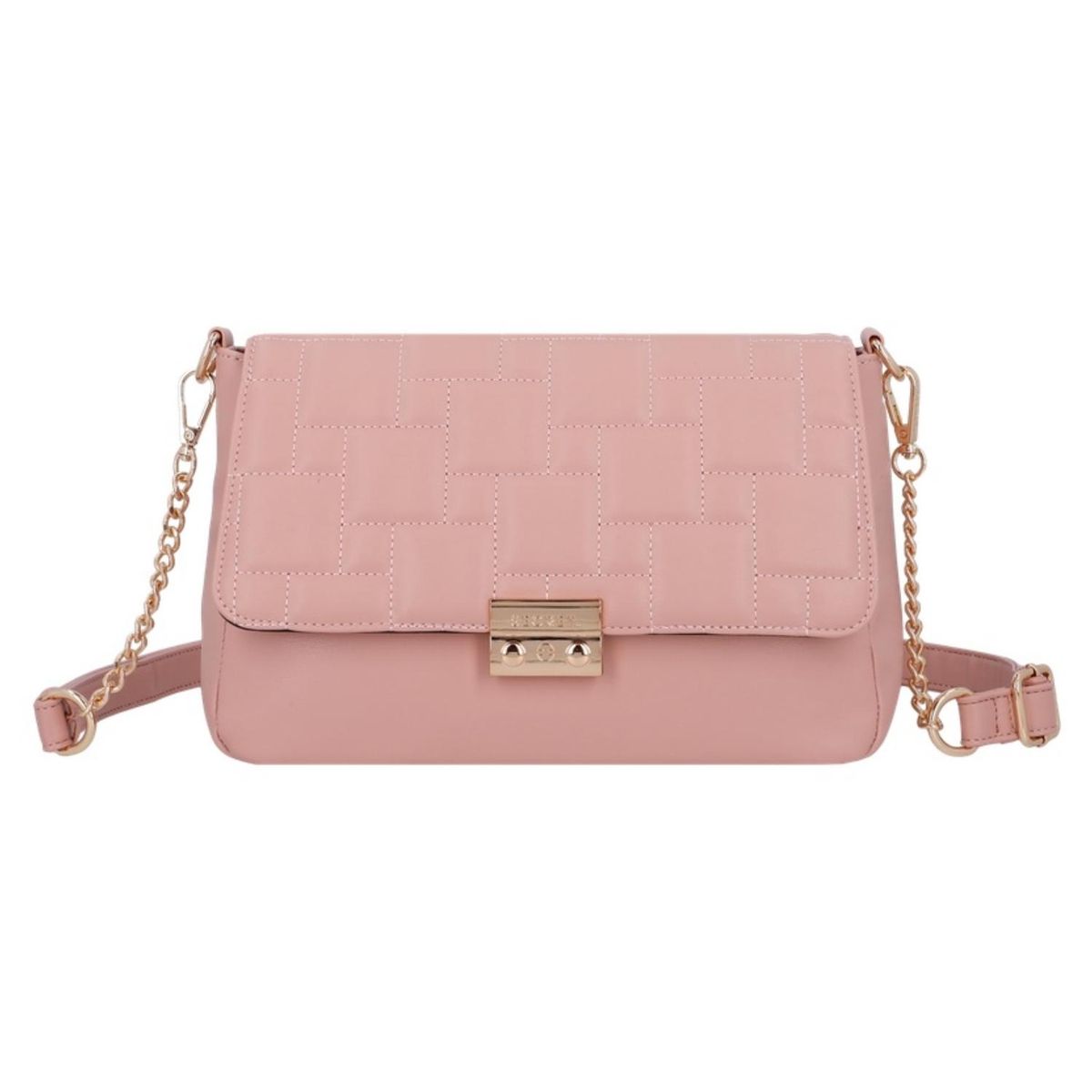 SECRET - Cartera Bandolera Taveta ST6 Mediana Rosado Secret