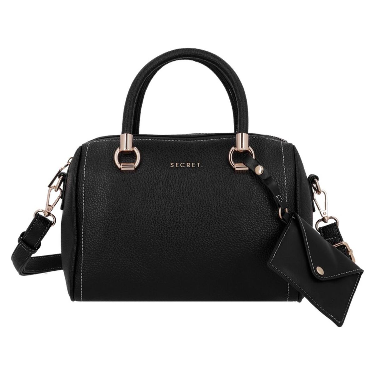 SECRET - Cartera de mano Dublin ST6 Mediana Negro Secret