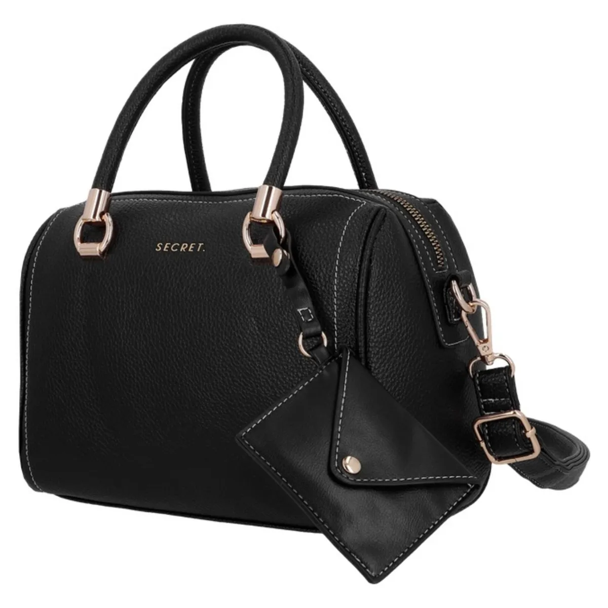 SECRET - Cartera de mano Dublin ST6 Mediana Negro Secret