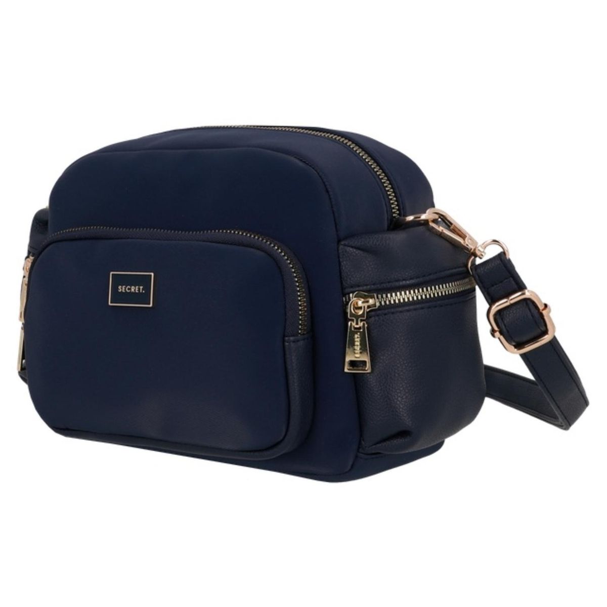 SECRET - Cartera Bandolera Trento ST6 Mediana Azul Secret
