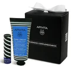 APIVITA - Set Crema Manos Hiperico y Lipcare