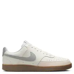 NIKE - Court Vision Zapatilla Urbana Hombre Cuero Blanco