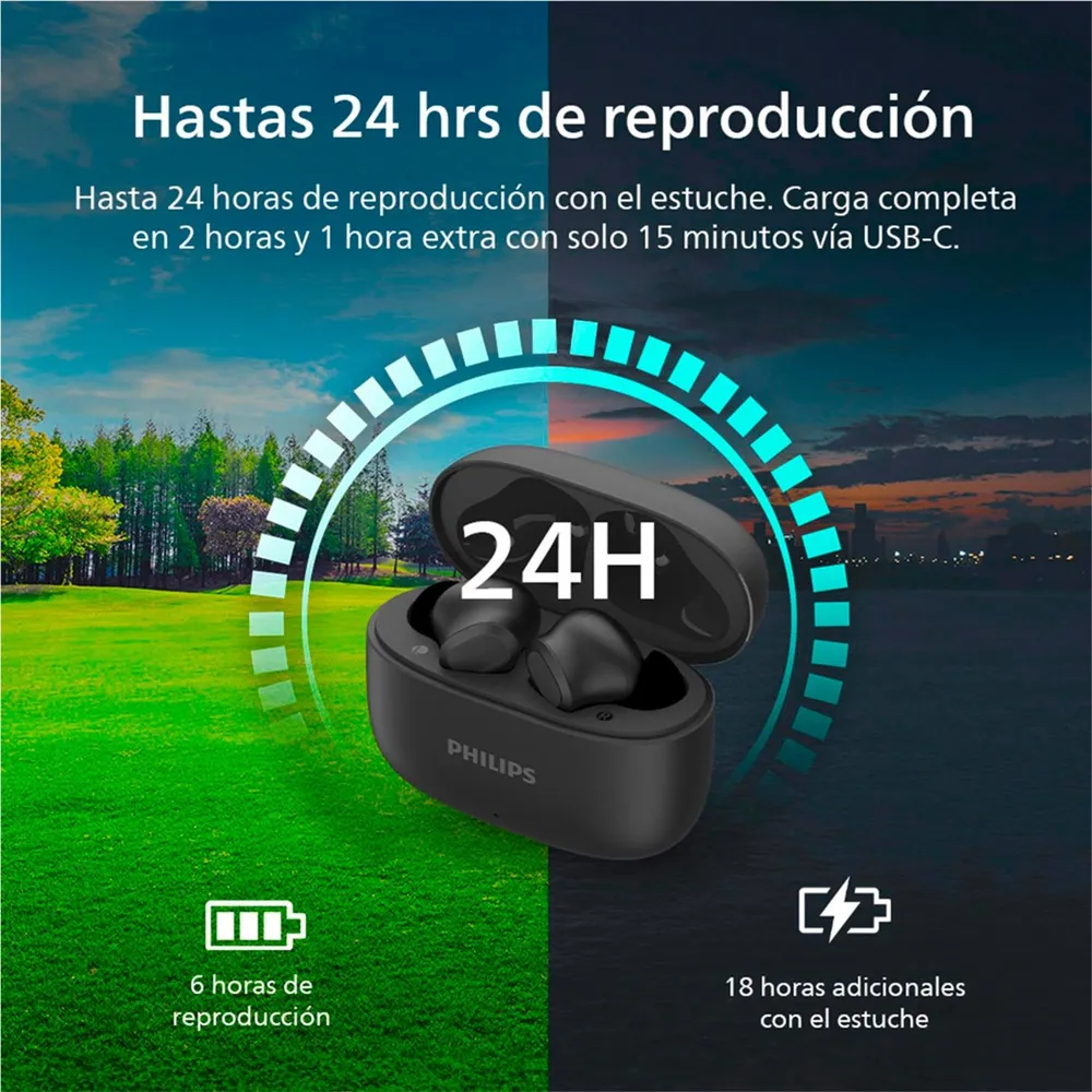 Philips TAT1109 Negro, foto 3