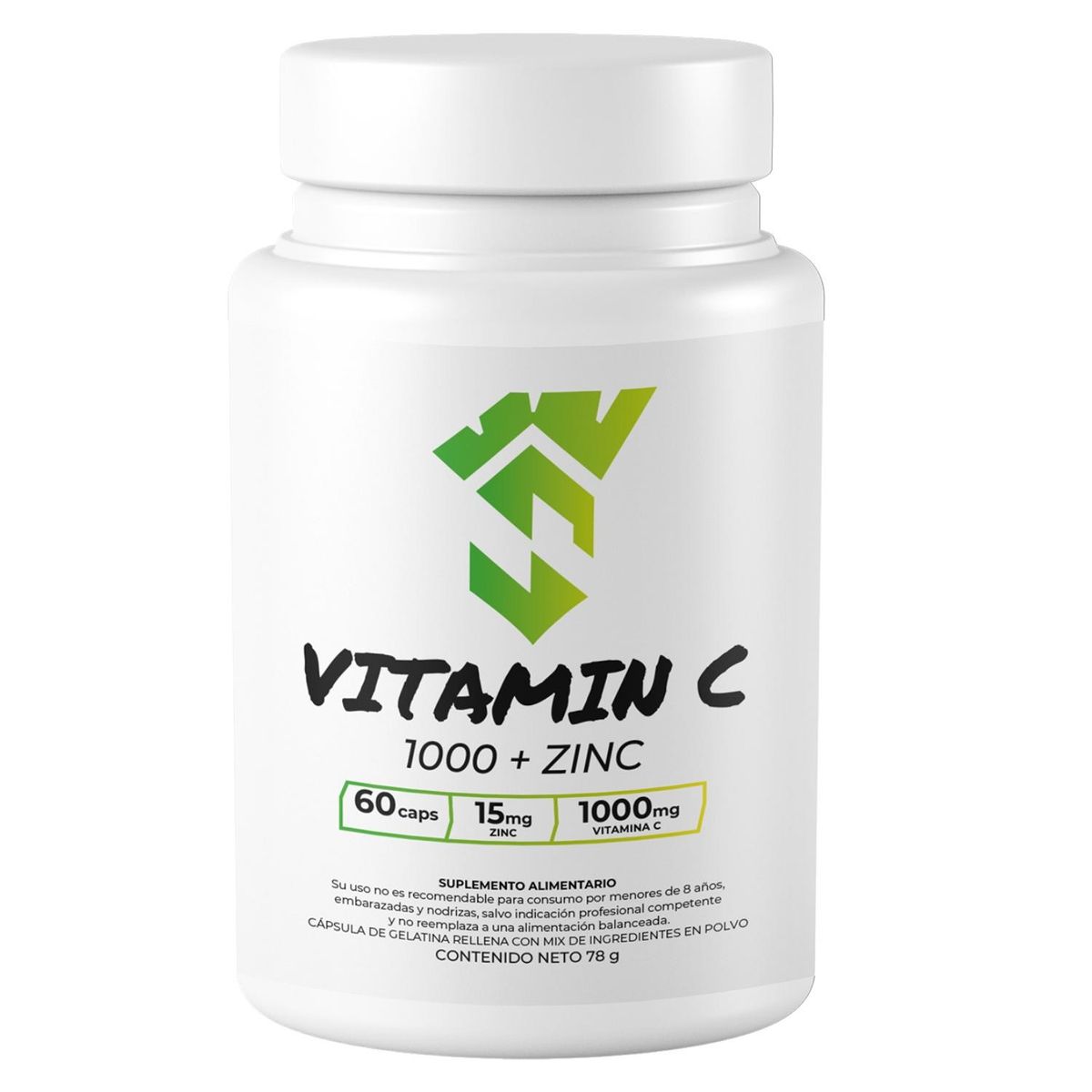 SNP - Cápsulas Vitamina C Zinc 78gr Snp