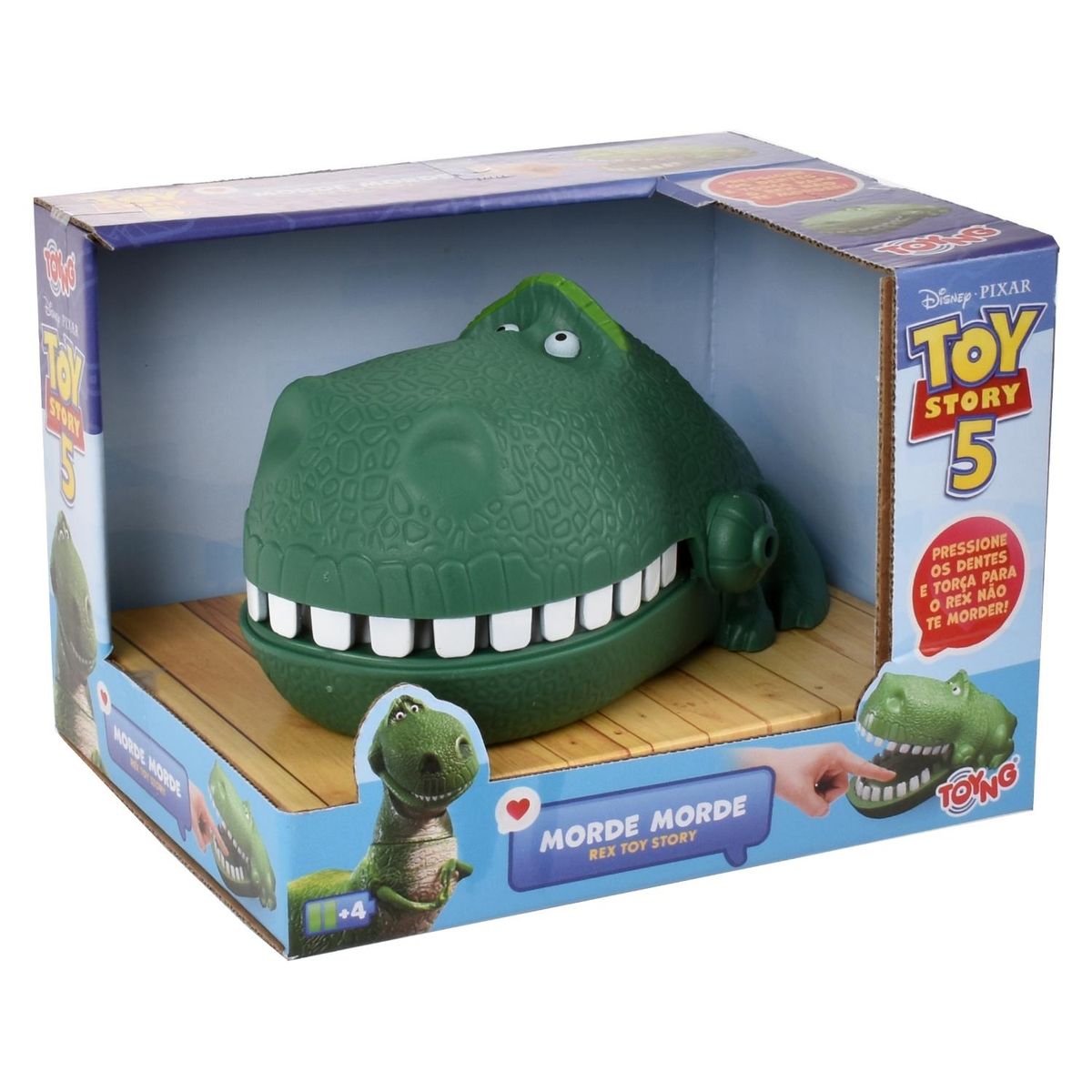TOY STORY - Juego Mordelon Rex Toy Story