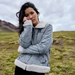 WILD LAMA - Chaqueta Sur Puffa Orgánica Mujer