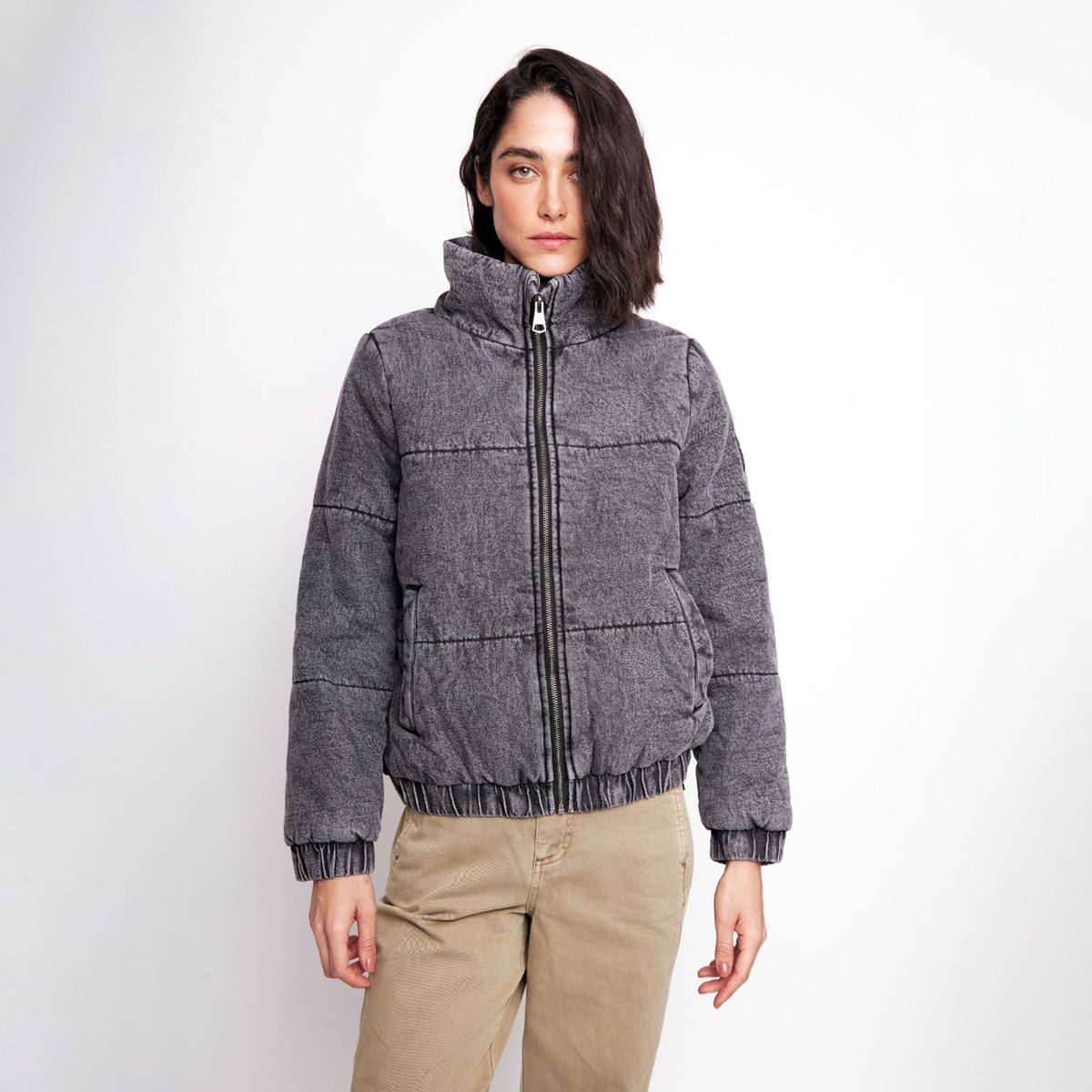 WILD LAMA - Parka Silveria Orgánica Mujer Wild Lama