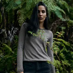 WILD LAMA - Polera Pampa Orgánica Mujer