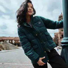 WILD LAMA - Parka Chic Puffa Orgánica Mujer
