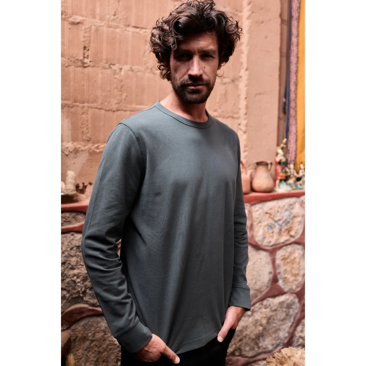 WILD LAMA - Polera Vilo Reciclada Hombre Wild Lama