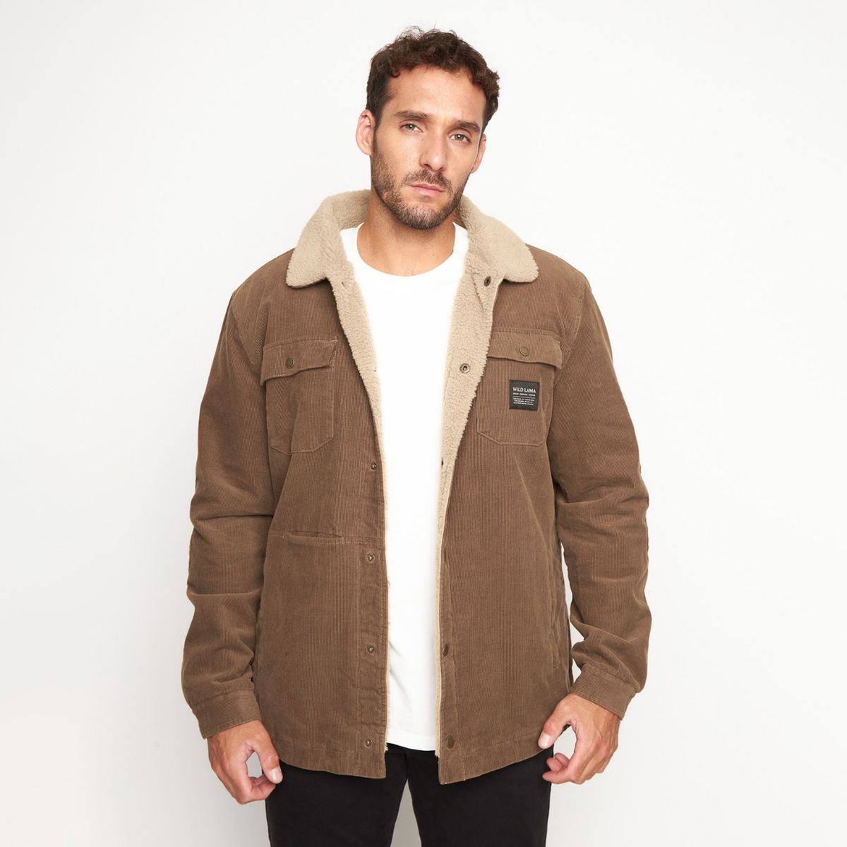 WILD LAMA - Chaqueta Cordero Orgánica Hombre Wild Lama