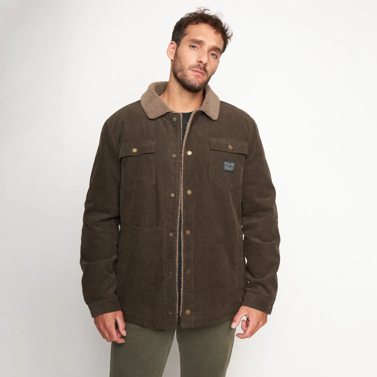 WILD LAMA - Chaqueta Cordero Orgánica Hombre Wild Lama